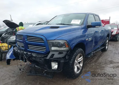2015 Ram 1500 Sport z USA, uszkodzony, nr VIN 1C6RR7HT6FS681936
